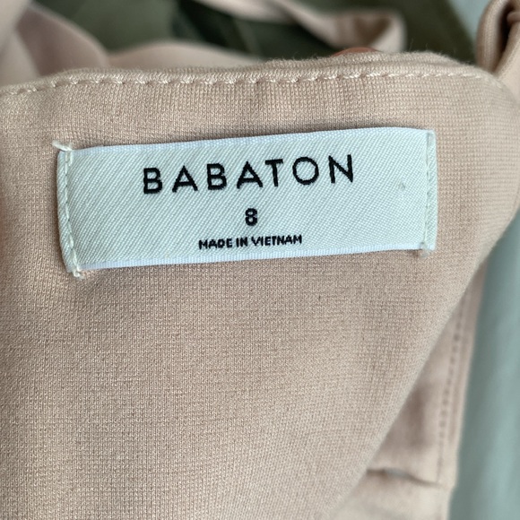 Babaton Aritzia Mini Dress Light Pink - size 4 - Picture 9 of 9